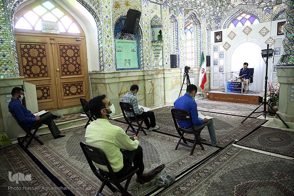 مرحله شهرستانی مسابقات سراسری حفظ و قرائت قرآن کریم در آستان مقدس امامزادگان پنج تن(ع) لویزان