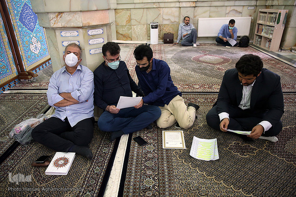 مرحله شهرستانی مسابقات سراسری حفظ و قرائت قرآن کریم در آستان مقدس امامزادگان پنج تن(ع) لویزان