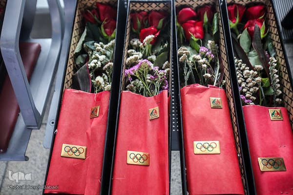 استقبال از جواد فروغی در فرودگاه امام (ره)