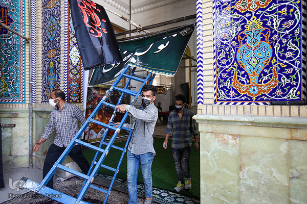 افتتاح نمایشگاه شمیم حسینی به مناسبت ایام محرم