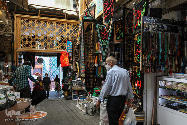 حال و هوای آغاز دهه محرم در تجریش