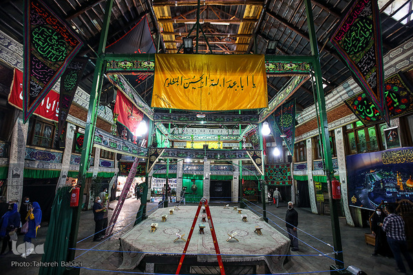 حال و هوای آغاز دهه محرم در تجریش