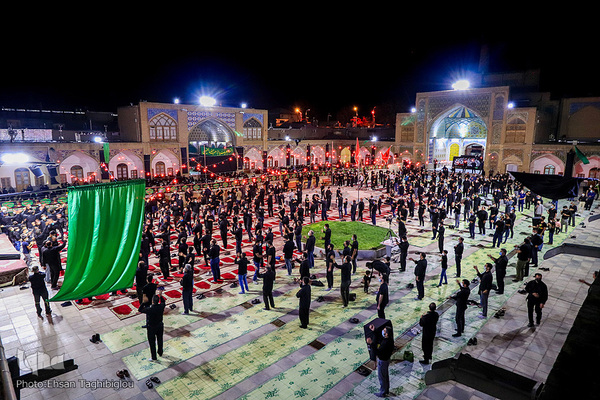 عزاداری شب پنجم محرم در زنجان‎‎