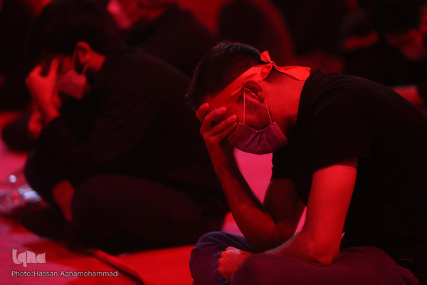 مراسم سوگواری شب هشتم محرم در آستان مقدس امامزاده صالح(ع) تجریش