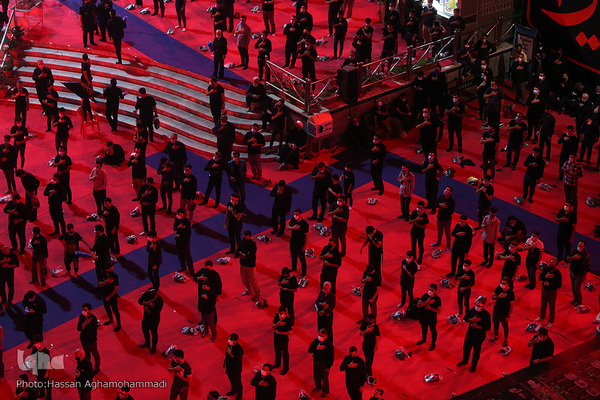 مراسم سوگواری شب هشتم محرم در آستان مقدس امامزاده صالح(ع) تجریش