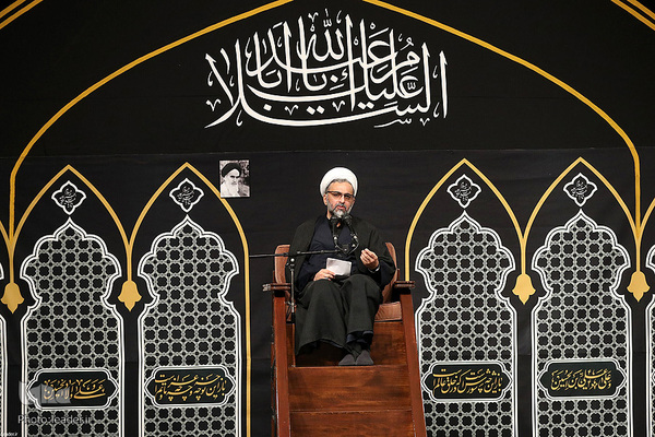 مراسم عزادای شب تاسوعا در حسینیه امام خمینی(ره)