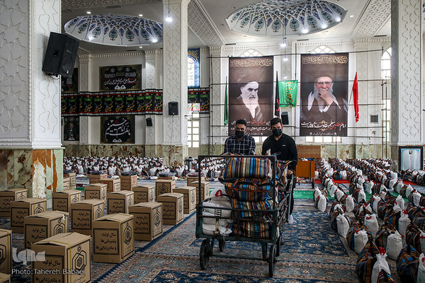 آیین افتتاح رزمایش سراسری شمیم حسینی