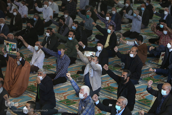 آیین عبادی و سیاسی نماز جمعه تهران پس از ۲۰ماه وقفه