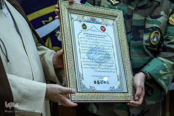 آئین اختتامیه بیست و یکمین دوره مسابقات خانواده‌ها و بانوان شاغل آجا