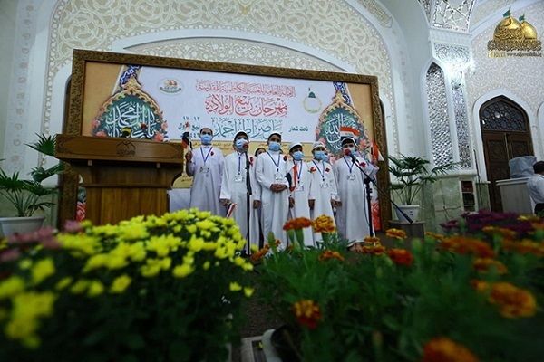 قرآن‌آموزان عراقی در آستان جوادین(ع)