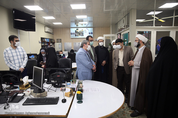 بازید حجت الاسلام والمسلمین مهدی فاطمی پور، معاون فرهنگی و سیاسی نهاد نمایندگی مقام معظم رهبری در دانشگاه ها از ایکنا