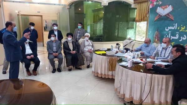 بازدید رئیس عقیدتی ـ سیاسی ودجا از مسابقات قرآن فرزندان کارکنان