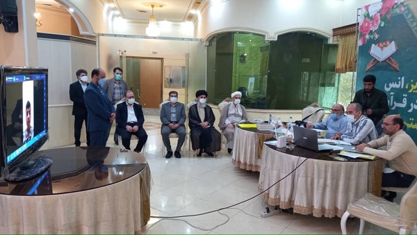 بازدید رئیس عقیدتی ـ سیاسی ودجا از مسابقات قرآن فرزندان کارکنان