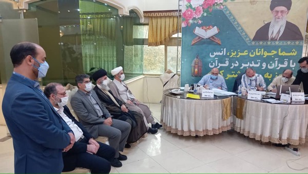 بازدید رئیس عقیدتی ـ سیاسی ودجا از مسابقات قرآن فرزندان کارکنان