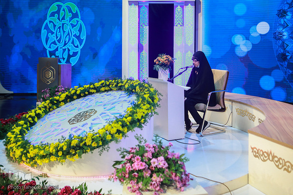 دومین روز چهل و چهارمین مسابقات قرآن اوقاف در بخش بانوان