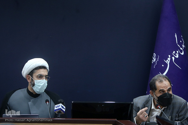 حسین بلندی، سرپرست دانشگاه‌ جامع علمی کاربردی و حجت‌الاسلام والمسلمین مصطفی رستمی، رئیس نهاد نمایندگی مقام معظم رهبری در دانشگاه‌ها