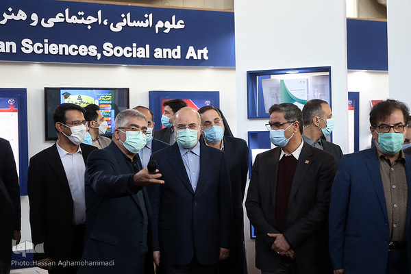 مراسم افتتاحیه نمایشگاه توانمندی‌ها و دستاوردهای جهاددانشگاهی