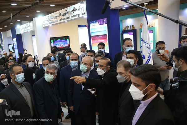 مراسم افتتاحیه نمایشگاه توانمندی‌ها و دستاوردهای جهاددانشگاهی