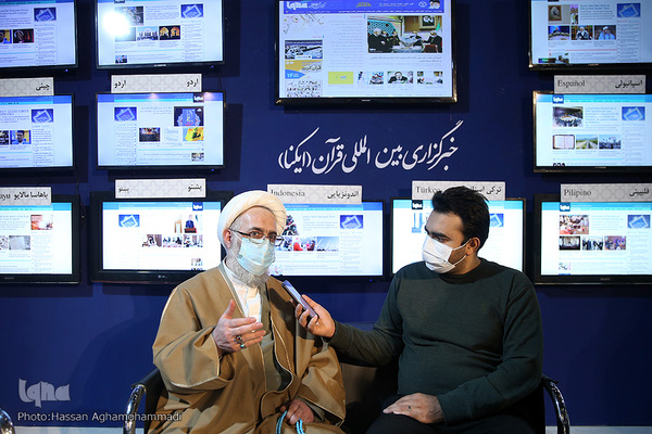 غرفه ایکنا در نمایشگاه دستاوردهای جهاددانشگاهی