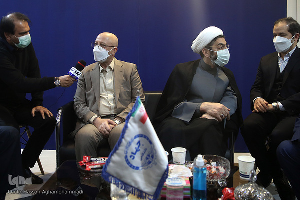 غرفه ایکنا در نمایشگاه دستاوردهای جهاددانشگاهی