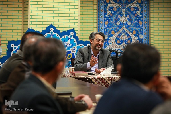 جلسه خداحافظی رحیم خاکی از همکاران فرهنگسرای قرآن تهران