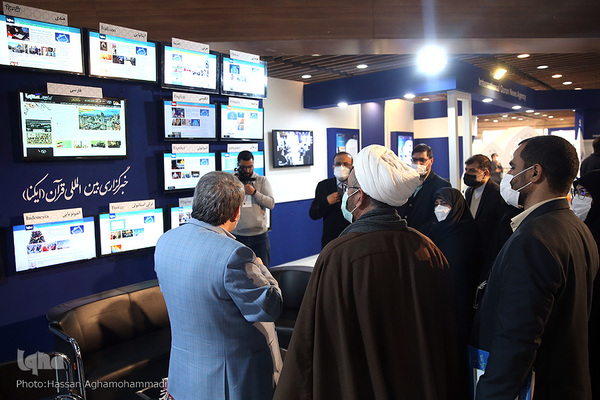 غرفه ایکنا در چهارمین روز نمایشگاه دستاوردها و توانمندی‌های جهاددانشگاهی