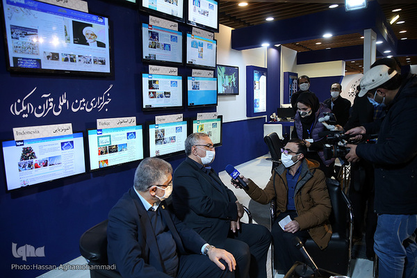 غرفه ایکنا در چهارمین روز نمایشگاه دستاوردها و توانمندی‌های جهاددانشگاهی