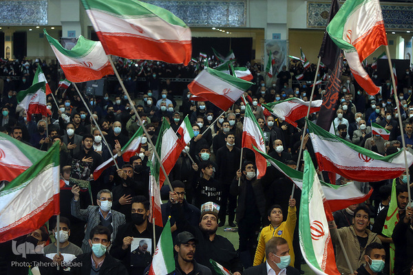 مراسم دومین سالگرد شهادت سردار سپهبد شهید «قاسم سلیمانی» در مصلی بزرگ امام خمینی(ره) تهران