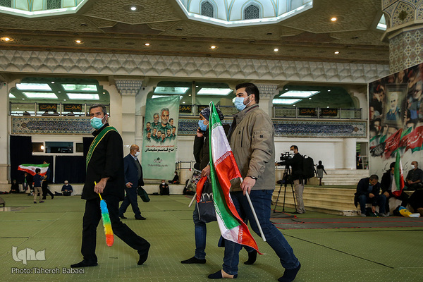 مراسم دومین سالگرد شهادت سردار سپهبد شهید «قاسم سلیمانی» در مصلی بزرگ امام خمینی(ره) تهران