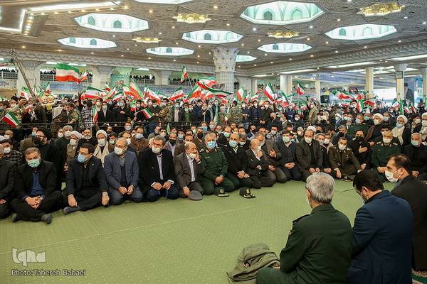 مراسم دومین سالگرد شهادت سردار سپهبد شهید «قاسم سلیمانی» در مصلی بزرگ امام خمینی(ره) تهران