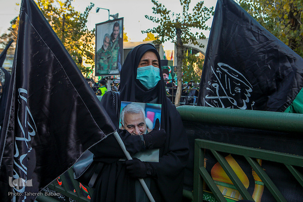 تشییع پیکر ۱۵۰ شهید گمنام