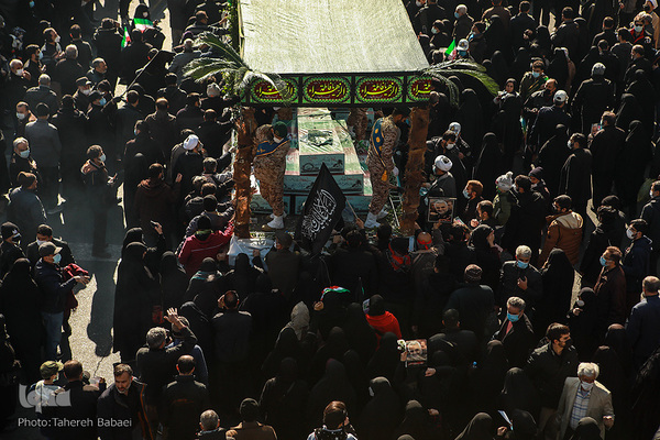 تشییع پیکر ۱۵۰ شهید گمنام