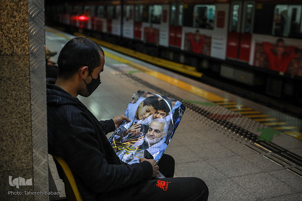 تشییع پیکر ۱۵۰ شهید گمنام