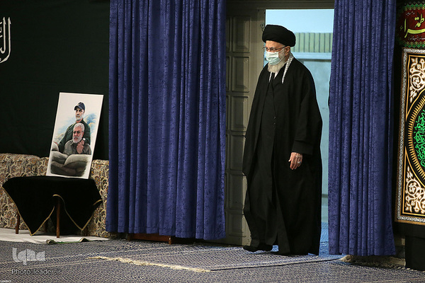 مراسم عزاداری شام شهادت حضرت فاطمه‌زهرا (س)در حسینیه امام خمینی(ره)