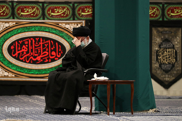 مراسم عزاداری شام شهادت حضرت فاطمه‌زهرا (س)در حسینیه امام خمینی(ره)