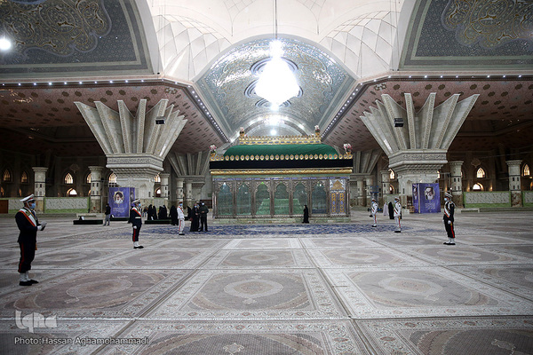 مراسم تجدید میثاق جامعه قرآنی با آرمان‌های بنیانگذار کبیر انقلاب اسلامی