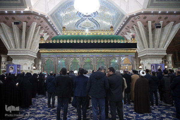 مراسم تجدید میثاق جامعه قرآنی با آرمان‌های بنیانگذار کبیر انقلاب اسلامی