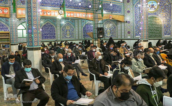 کاروان قرآنی انقلاب در مسجد امام رضا(ع) قزوین