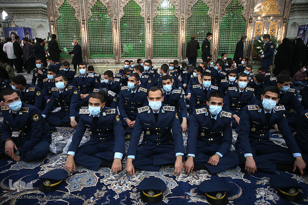 مراسم بزرگداشت چهل‌وسومین سالگرد ورود امام خمینی(ره) به میهن اسلامی در حرم مطهر  بنیانگذار جمهوری اسلامی