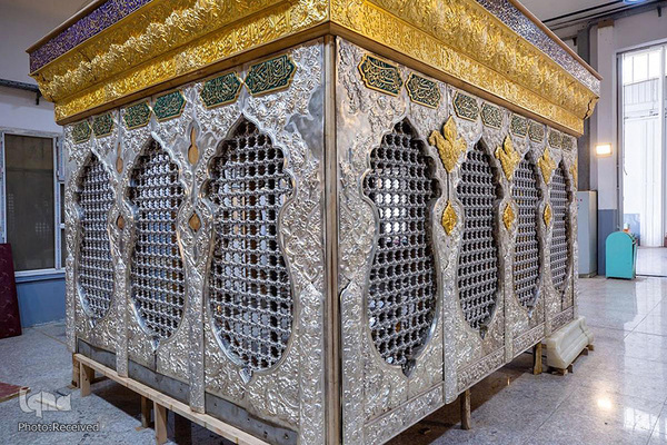 ضریح جدید حرم مطهر حضرت زینب (سلام الله علیها)