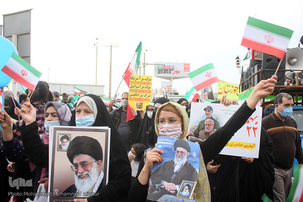 راهپیمایی ۲۲ بهمن در اهواز