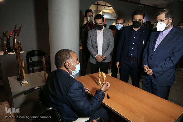 بازدید سعید خطیب زاده، سخنگوی وزارت امور خارجه از جشنواره ملی هنری «همام» 