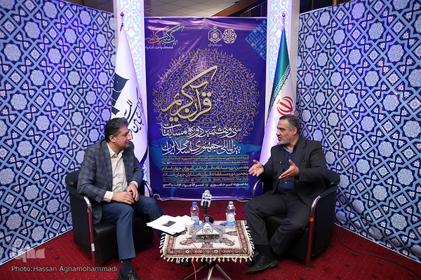 حضور استاد احمد ابوالقاسمی، پیشکسوت قرآنی در استدیو ایکنا