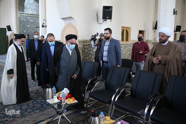 مراسم افتتاحیه طرح قرار دوازدهم، ویژه ضیافت همدلی در امامزاده عبدالله(ع) شهر ری