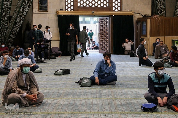 افتتاحیه جزءخوانی ماه مبارک رمضان در دانشگاه تهران