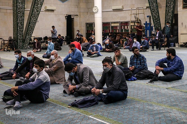 افتتاحیه جزءخوانی ماه مبارک رمضان در دانشگاه تهران