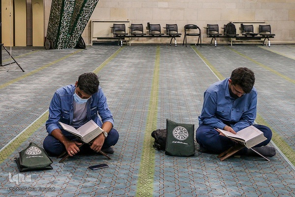 افتتاحیه جزءخوانی ماه مبارک رمضان در دانشگاه تهران
