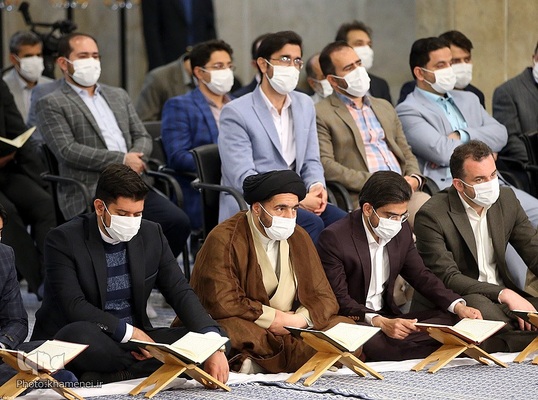 مراسم انس با قرآن در اولین روز ماه مبارک رمضان در حسینیه امام خمینی(ره)