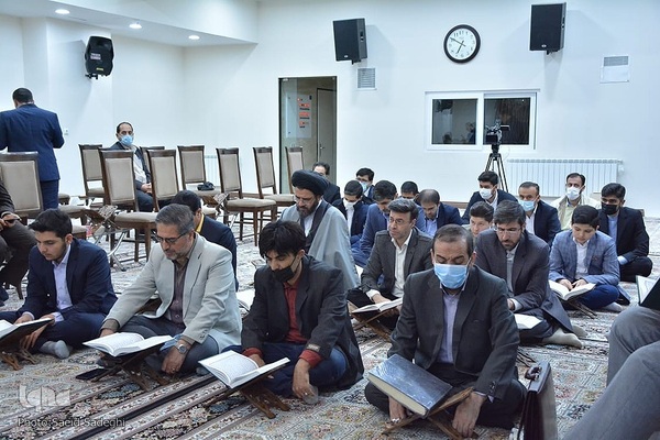 محفل انس با قرآن یادبود شهدای حرم رضوی‎‎