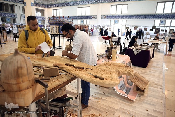 بخش آثار فرهنگی و صنایع دستی قرآنی نمایشگاه بین المللی قرآن کریم